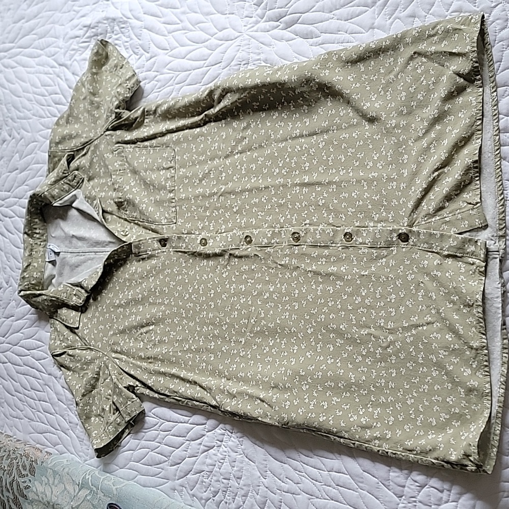 Simons Twik Button Up Shirt Dress